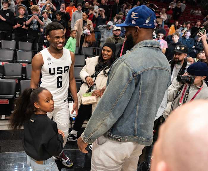 Nike Hoop Summit men's game April 8 2023 Taylor Balkom 65